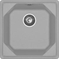 Кухонная мойка GranFest Unique 500 50x50 см, серый