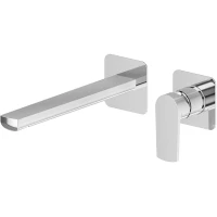 Смеситель для раковины Newform Haka 72032E.21.018 встраиваемый, без донного клапана, хром