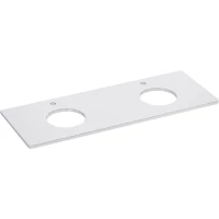 Столешница 120,4 см белый глянец Lemark Olivia LM08OL125S