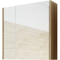 Зеркальный шкаф 74,8x72 см швейцарский вяз R Sanflor Ларго H0000000019