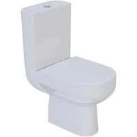 Унитаз-компакт Aringa Асти AR01001WH с сиденьем микролифт, белый