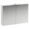 Зеркальный шкаф 100x70 см белый матовый Laufen Base 4.0285.2.110.260.1 - 1