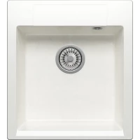 Кухонная мойка Polygran Argo-460 белый хлопок 473363