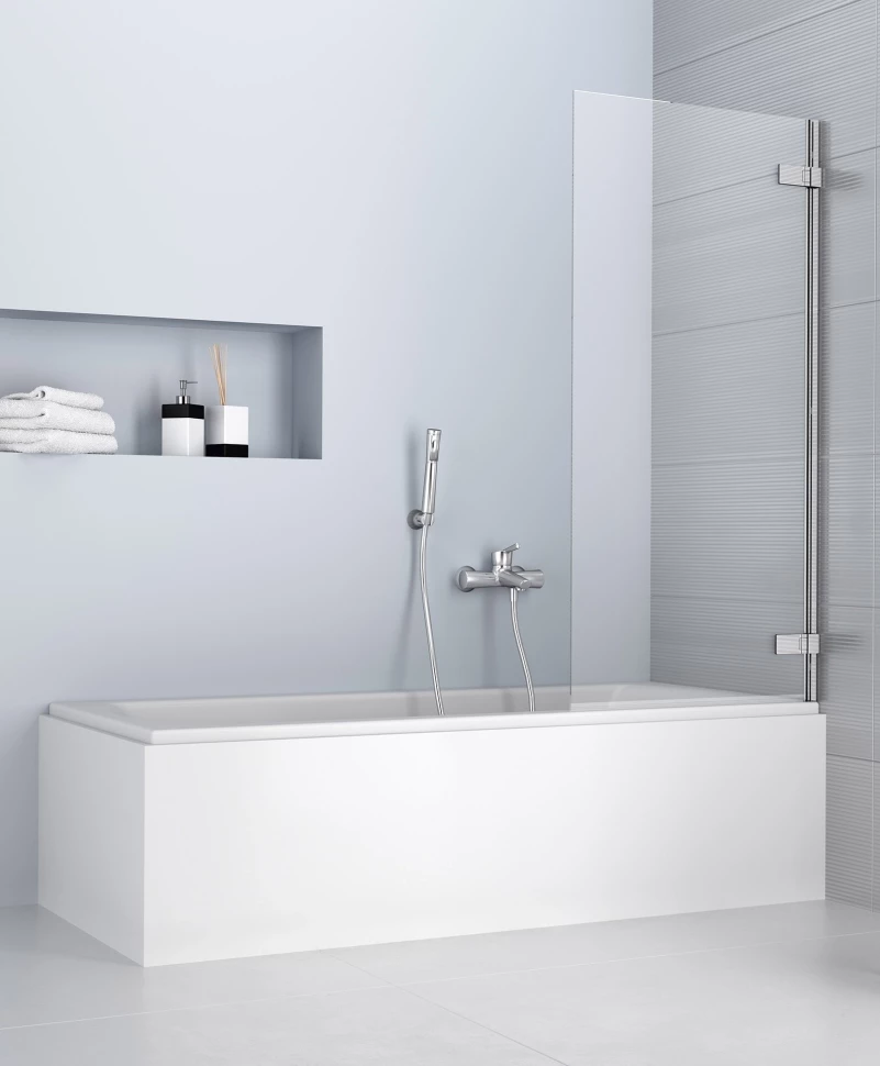 

Шторка для ванны Radaway Arta PNJ 70 R 210101-01R прозрачное