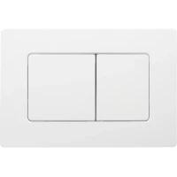 Кнопка смыва Veconi Flush V8 FLV8-W для инсталляции, белый глянец