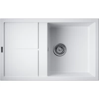 Кухонная мойка Omoikiri Tetogranit Sumi 79-WH 4993665 79x50 см, белый