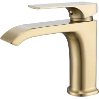 Смеситель для раковины Prohanss P61.10.03 золотой матовый