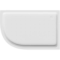 Душевой поддон Abber AD3E129 R 120x90 см R, акриловый, асимметричный, белый