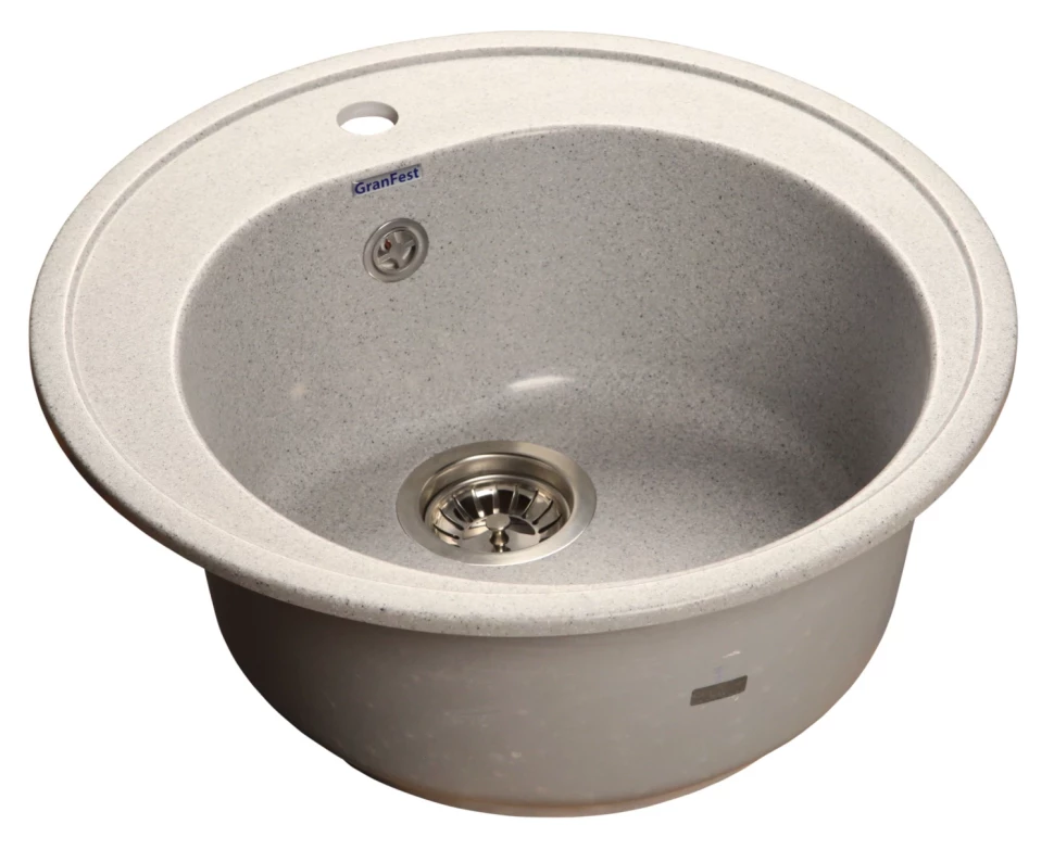 

Кухонная мойка серый GranFest Rondo GF-R510