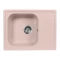 Кухонная мойка AquaGranitEx розовый M-13(315) - 1