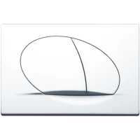 Кнопка смыва Roca Active 42B 8901140B0 для инсталляции, белый