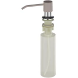 Изображение товара дозатор для жидкого мыла ulgran u-01-302 330 мл, встраиваемый, для кухни, песочный