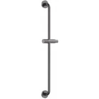 Душевая штанга Wonzon & Woghand WW-SL05-BGM 74 см, темный графит матовый