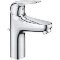 Смеситель для раковины Grohe Euroeco 24265001 с донным клапаном, хром