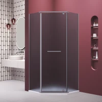 Душевой уголок RGW PA-82Gr Passage 41088288-2510 79x79 см, профиль оружейная сталь матовый, стекло графитовое матовое