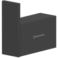 Крючок Whitecross Cubo CU2410BL для ванны, черный матовый