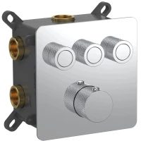 Термостат для ванны AQUAme AQM8812CR встраиваемый, хром