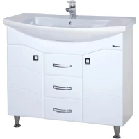 Тумба белый глянец 100,5 см Bellezza Джулия 4631218000016 