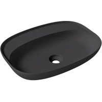 Раковина-чаша Alice Form 22460108N 60x45 см, накладная, черный матовый