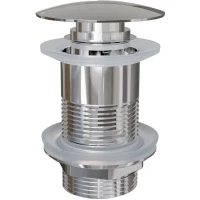 Донный клапан для раковины Knotlor BM9010C без перелива, хром