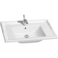 Раковина CeramaLux NYJ840-70 70x46 см, накладная, белый