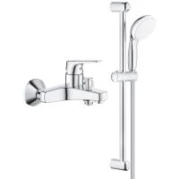 Смеситель для ванны Grohe BauFlow 23601000 + 27924001
