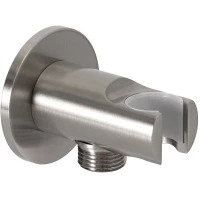 Подключение для душевого шланга с держателем Remer 337MNP