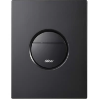 Кнопка смыва Abber AC0126MB для инсталляции, черный матовый