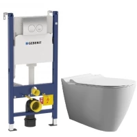 Комплект подвесной унитаз Bien Mineral MNKA052N1VP0W3000 + система инсталляции Geberit 458.124.21.1