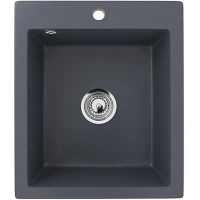 Кухонная мойка Ulgran антрацит U-404-343