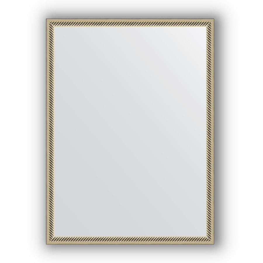 Зеркало 58х78 см витое серебро Evoform Definite BY 0639