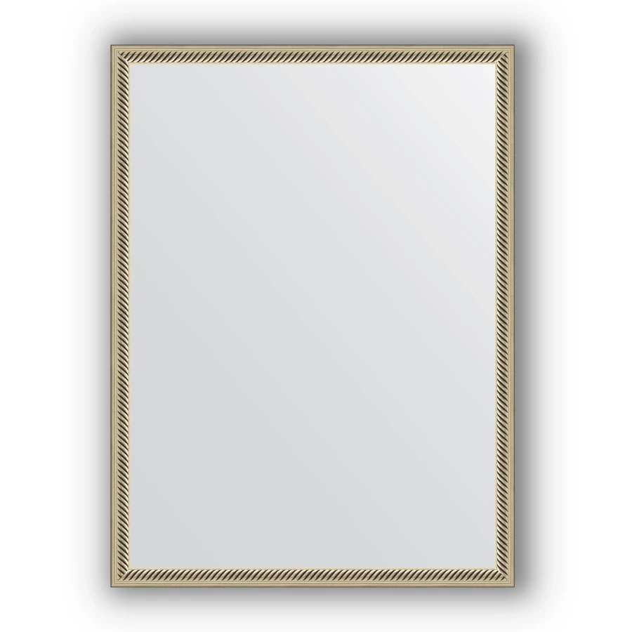Зеркало 58x78 см витое серебро Evoform Definite BY 0639