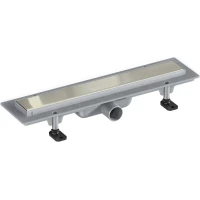 Душевой трап (лоток) Good Door ТЛ00014 45 см, с решеткой, 2 в 1 под плитку, нержавеющая сталь