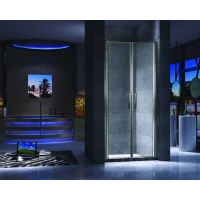 Душевая дверь распашная 120 см прозрачное стекло Esbano ES-120-2LD