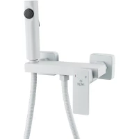 Гигиенический душ Rose R1805C-1 со смесителем, белый