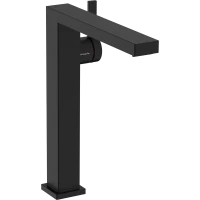 Смеситель для раковины Hansgrohe Tecturis E 73070670 CoolStart, с донным клапаном, черный матовый
