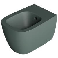 Биде подвесное Alice Wunder 45010139 зеленый матовый