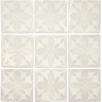 Плитка A037558 Mariza White 13x13