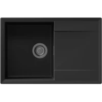 Кухонная мойка Florentina Тоскана 780 17.050.C0780.302 78x51 см, антрацит
