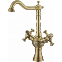 Смеситель для кухни Zorg Antic A 7004K-BR
