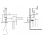 Гигиенический душ Landberg LB-161704 со смесителем, хром - 2