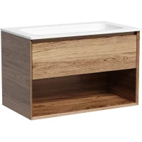 Тумба под раковину Sancos Marmi 1.0 MR1.080ECH 79 см, подвесная, дуб чарльстон