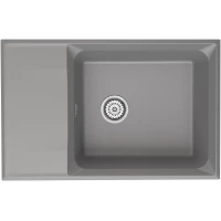 Кухонная мойка Point Этна PN3012AL 78x50 см,серый