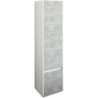 Пенал Sanflor Калипсо C03879 подвесной L, ателье светлый/белый глянец