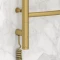 Полотенцесушитель электрический 1000x500 золотой матовый МЭМ левый Сунержа Галант 3.0 032-5800-1050 - 3