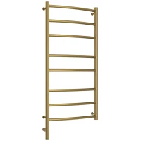 Полотенцесушитель электрический 1000x500 состаренная латунь МЭМ левый Сунержа Галант 3.0 051-5800-1050