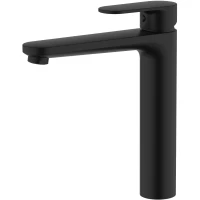 Смеситель для раковины Aquatek Ника AQ1804MB без донного клапана, черный матовый