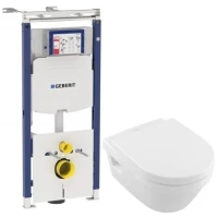 Комплект подвесной унитаз Villeroy & Boch Omnia Architectura 56841001 + 98M9C101 + система инсталляции Geberit 111.362.00.5
