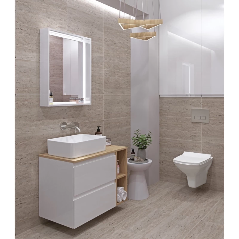 Модуль для тумбы дуб Cersanit Moduo MD-MOD40-SZ Модуль для тумбы дуб Cersanit Moduo MD-MOD40-SZ