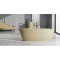 Ванна из литьевого мрамора Salini S-Stone Alda 101911SMF 178x92 см, отдельностоящая, покраска по RAL матовый полностью